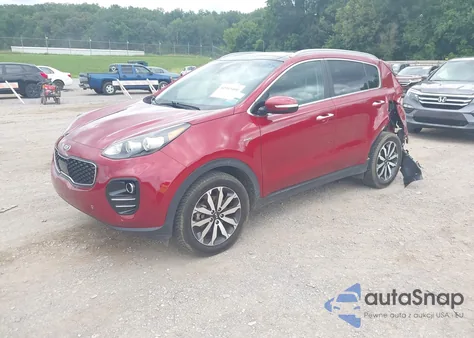 2017 Kia Sportage Ex z USA, uszkodzony, nr VIN KNDPNCAC1H7052587